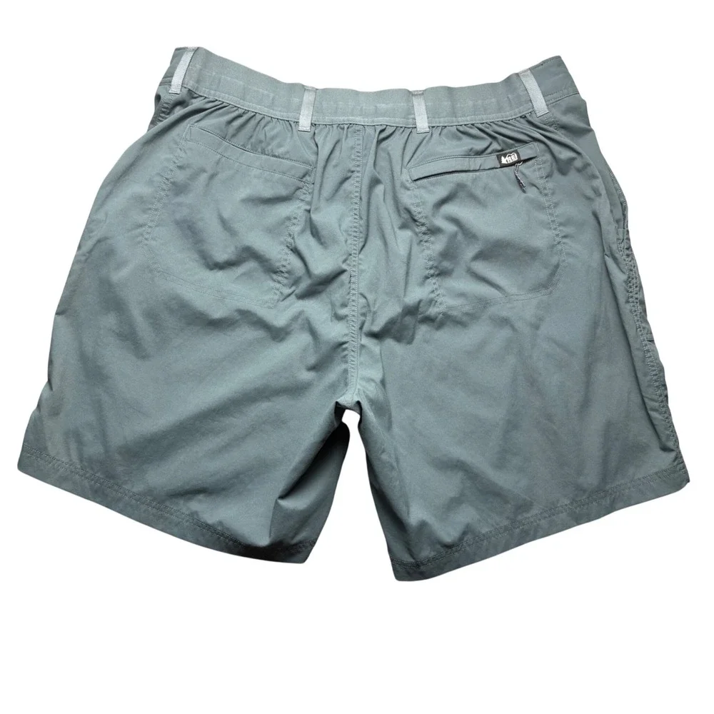 REI Co-op Shorts Mens 40 Blue Sahara Hiking Outdoors Stretch Lightweight Tech